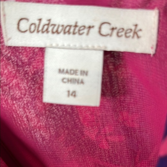 Coldwater Creek ruched midi dress - Picture 2 of 9